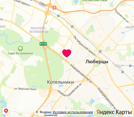 На карте
