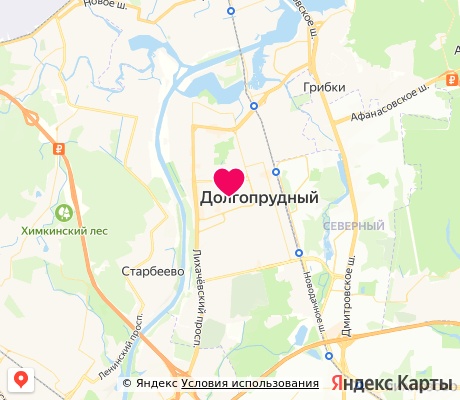 На карте