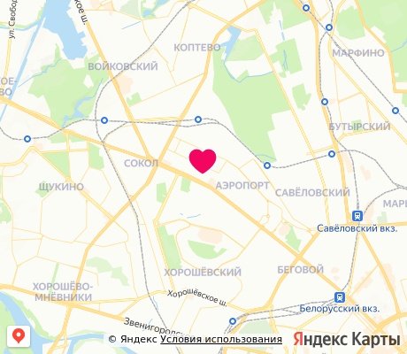 На карте