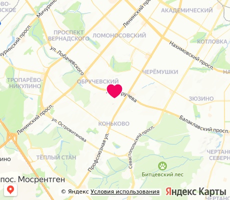На карте