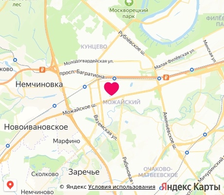 На карте