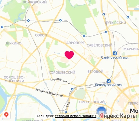 На карте