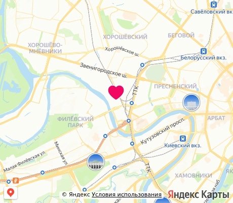 На карте