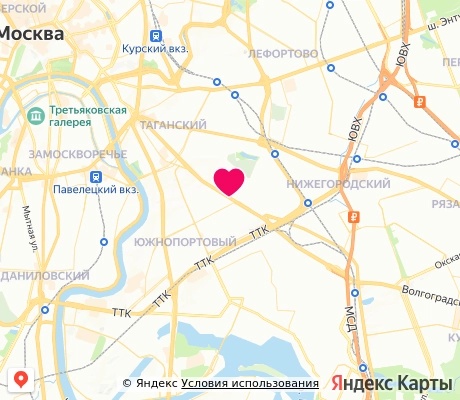 На карте