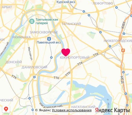 На карте