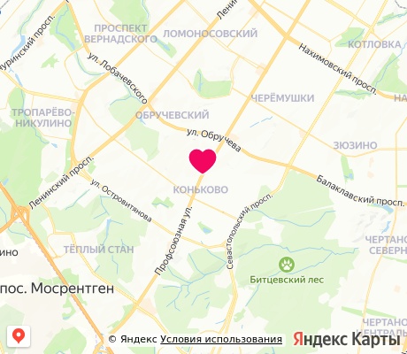 На карте