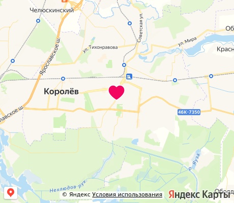 На карте