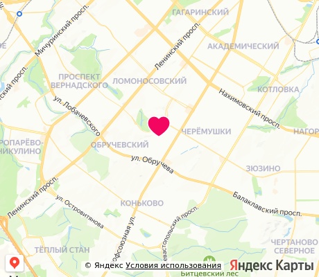 На карте