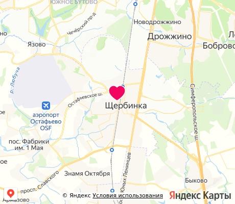 На карте