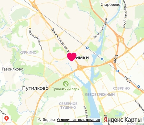 На карте