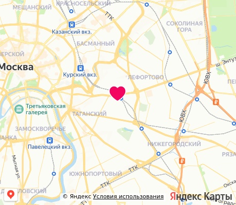 На карте