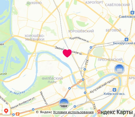 На карте
