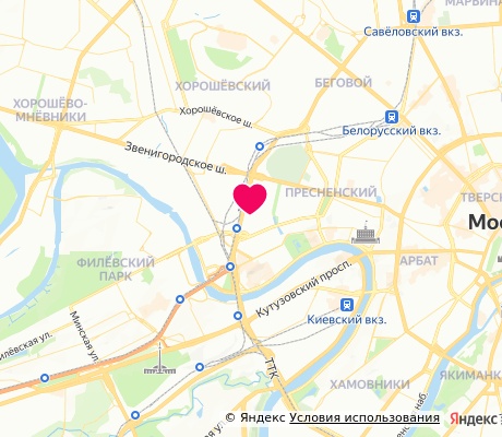 На карте