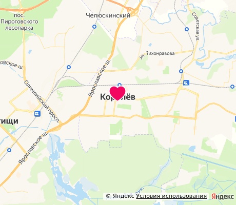 На карте