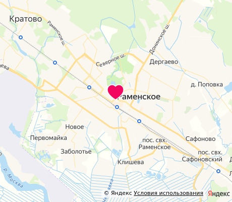 На карте