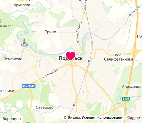 На карте