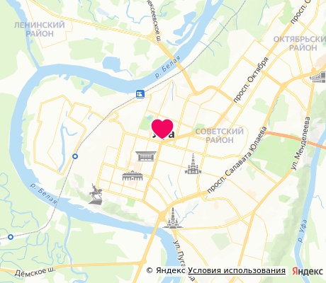 На карте