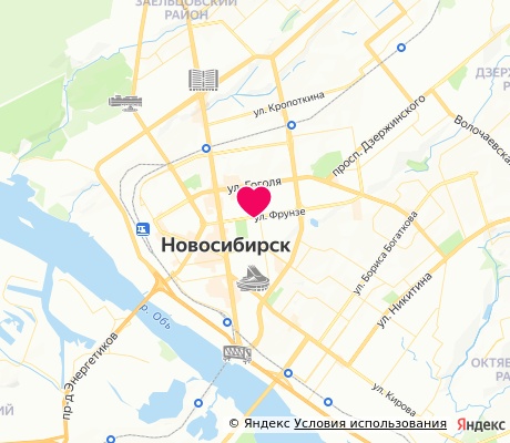 На карте