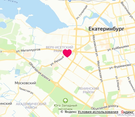 На карте