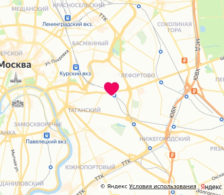 На карте
