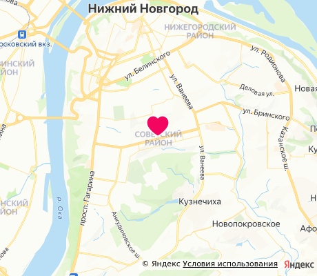 На карте