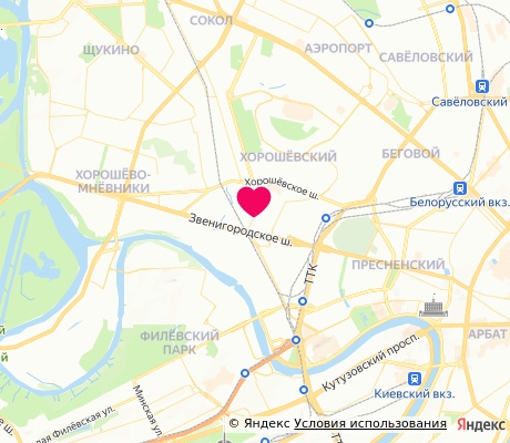 На карте