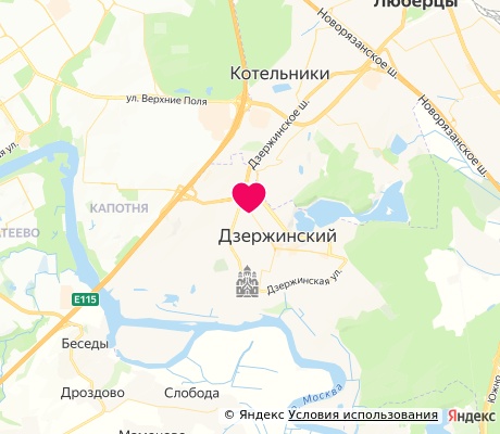 На карте