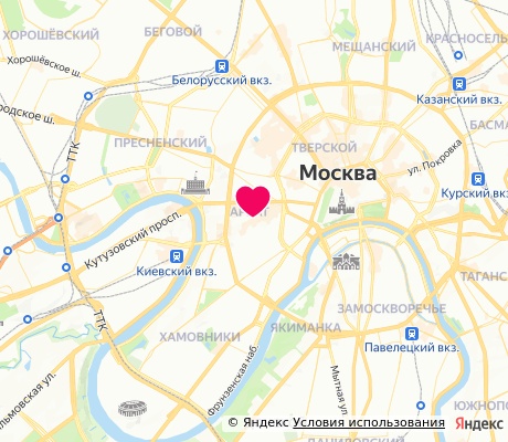 На карте
