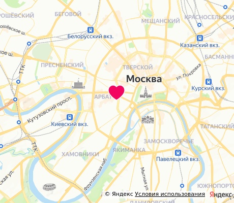 На карте