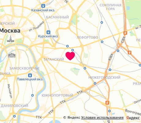 На карте