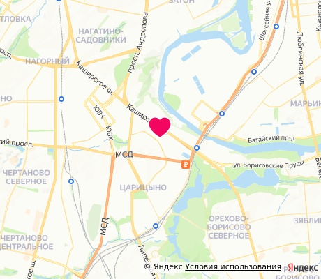 На карте