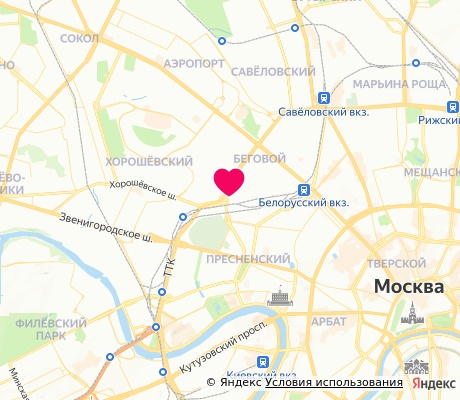 На карте