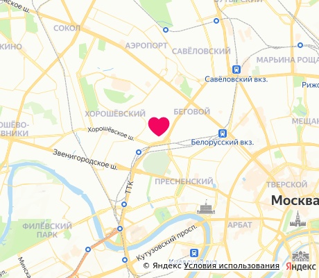 На карте