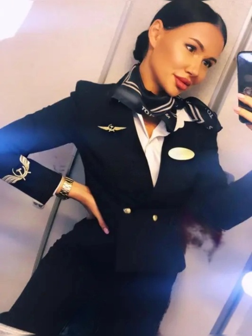 Реальная стюардесса!✈️