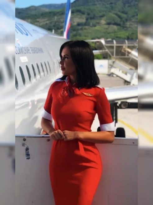 Реальная стюардесса!✈️