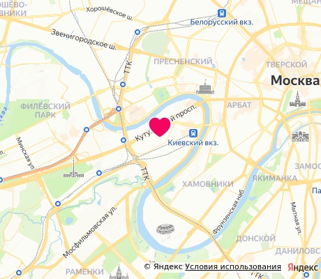 На карте