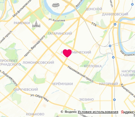 На карте