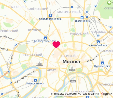 На карте