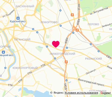 На карте