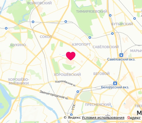 На карте