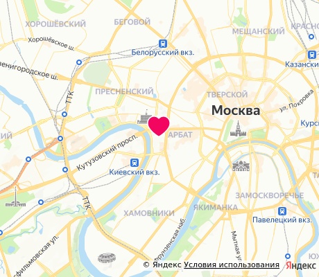 На карте