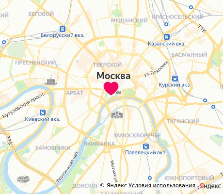 На карте