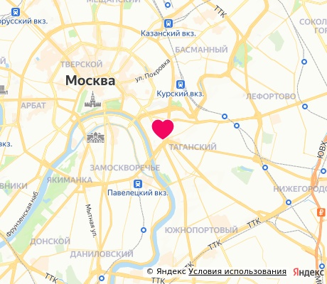 На карте