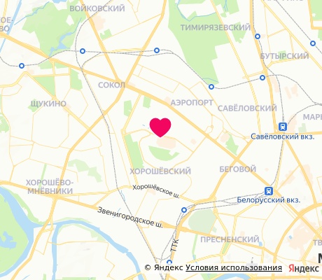 На карте