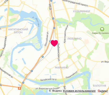 На карте