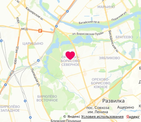 На карте