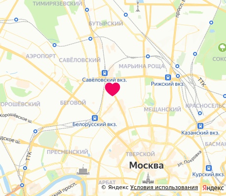 На карте