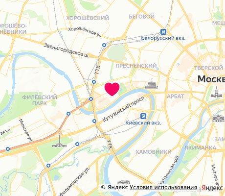 На карте