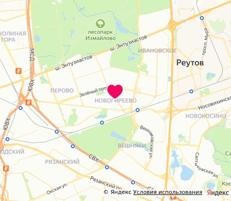 На карте