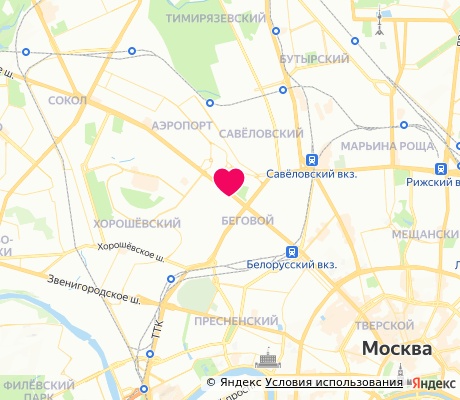 На карте